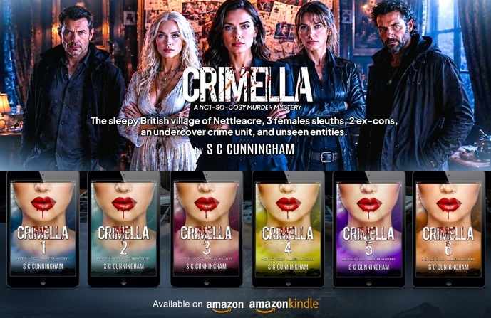 cozy murder mystery Crimella by crime writer S C Cunningham