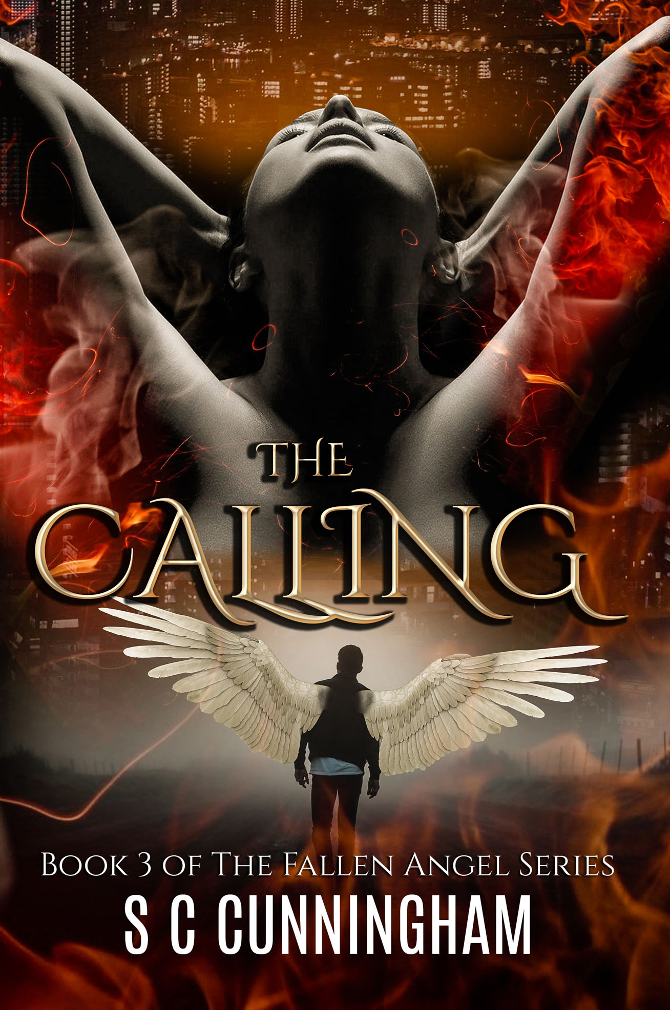 The Calling by crime writer S C Cunningham, a supernatural urban paranormal fantasy crime rom thriller, from The Fallen Angel Series, by author SCCunningham.