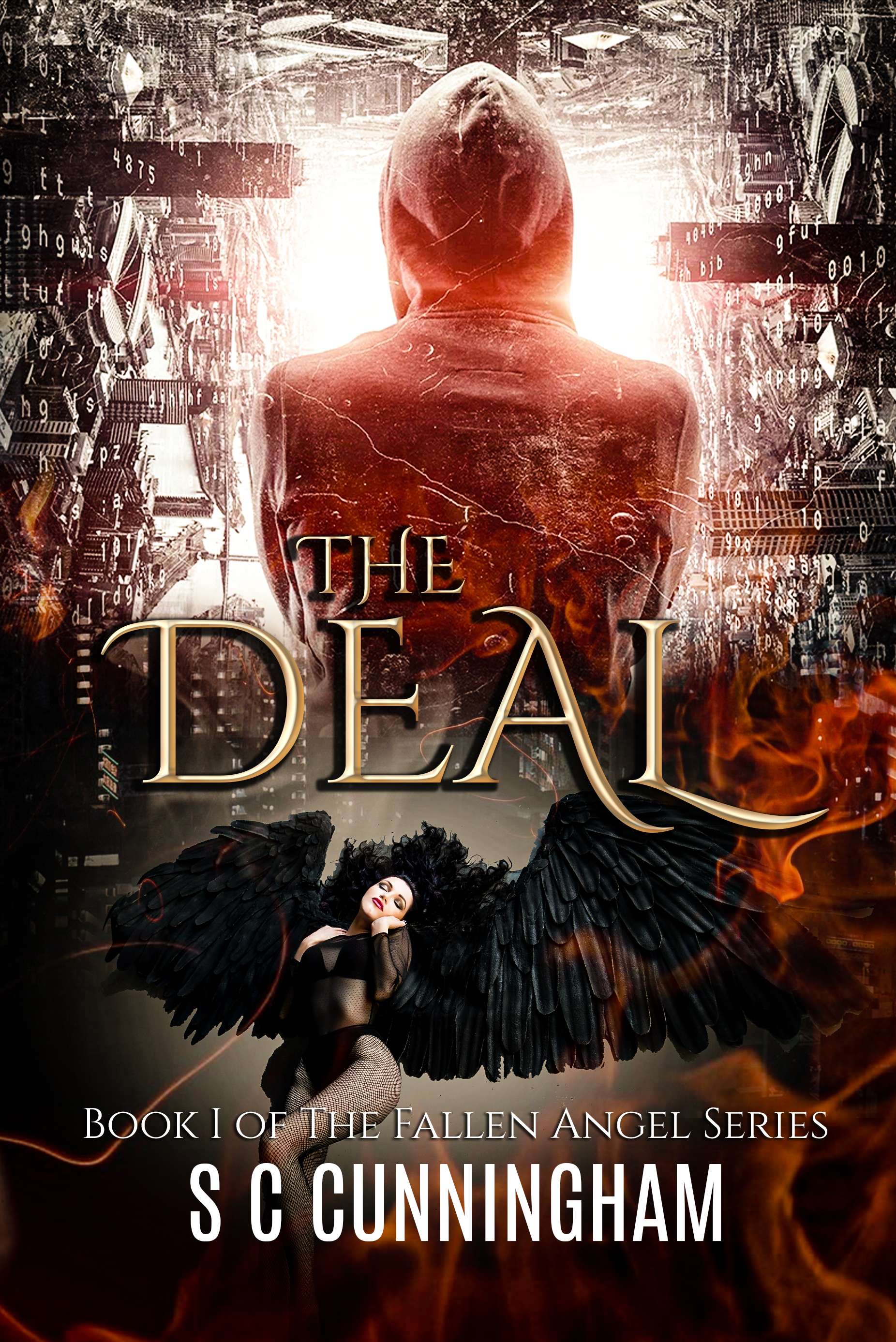 The Deal by Crime Writer S C Cunningham, a supernatural crime urban paranormal fantasy rom thriller from The Fallen Angel Series, by author SCCunningham