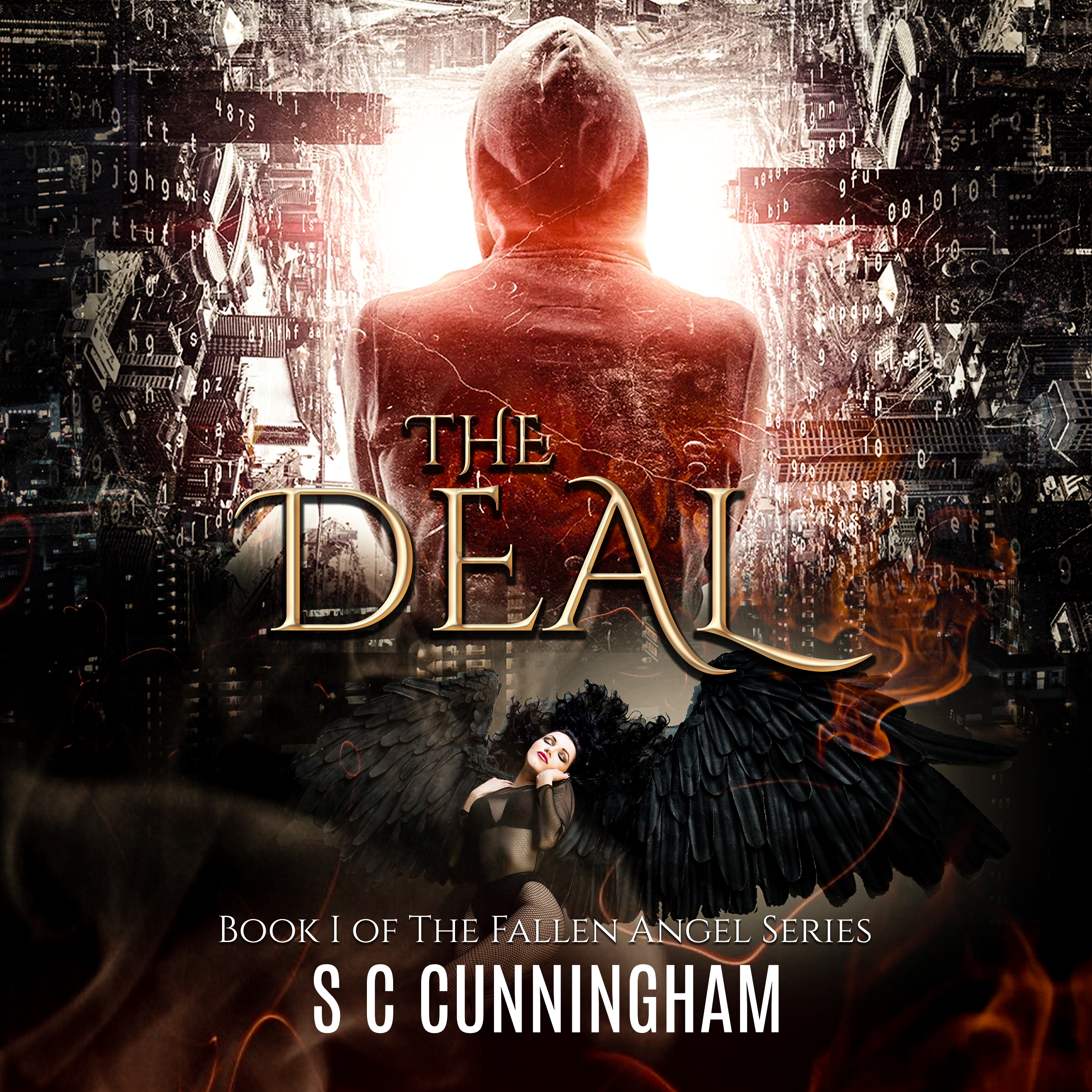 The Deal by Crime Writer S C Cunningham, contemporary crime paranormal rom fantasy. The Fallen Angels Series by SCCunningham.