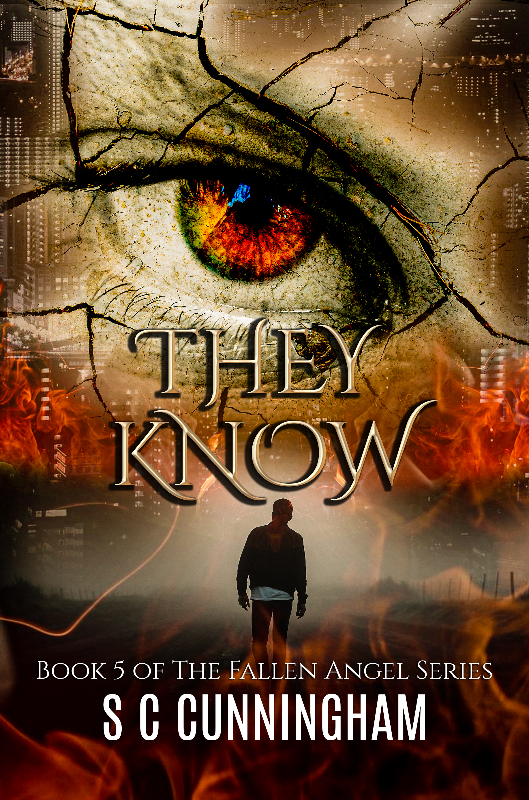 They Know gripping contemporary urban paranormal fantasy by crime writer S C Cunningham, The Fallen Angel Series by Author SCCunningham.