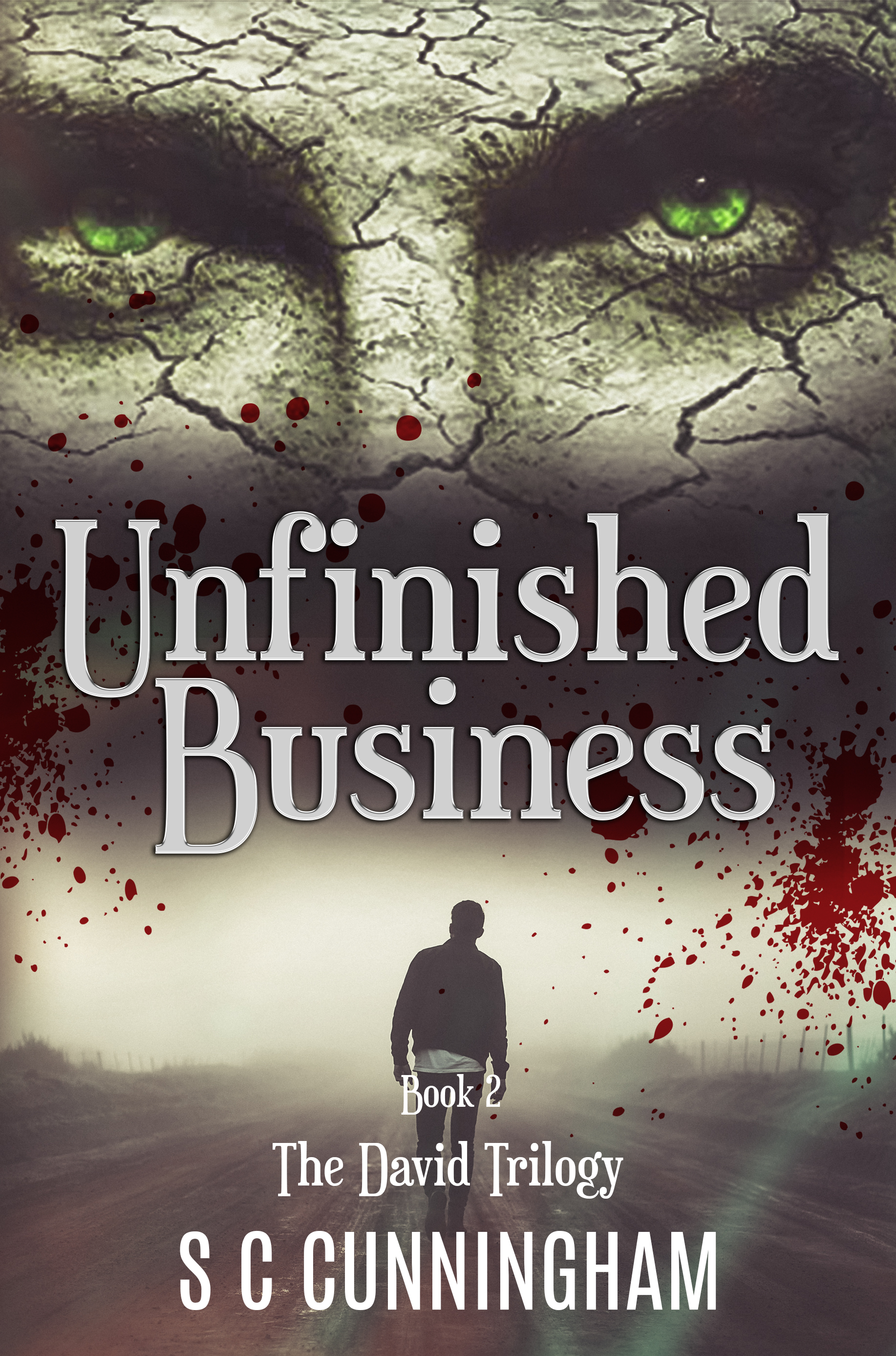 Book cover for Unfinished Business, steamy psychological thriller from The David Trilogy, by crime writer S C Cunningham, author SCCunningham